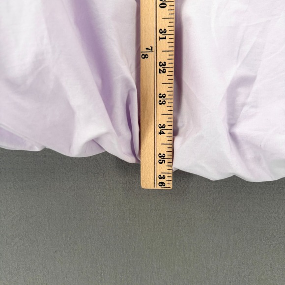 ENZA COSTA Poplin Bubble Skirt Women Small Lavender Maxi Quiet Luxury Resort NEW - Picture 8 of 16